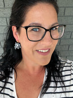 3D Elephant Dangle Earrings