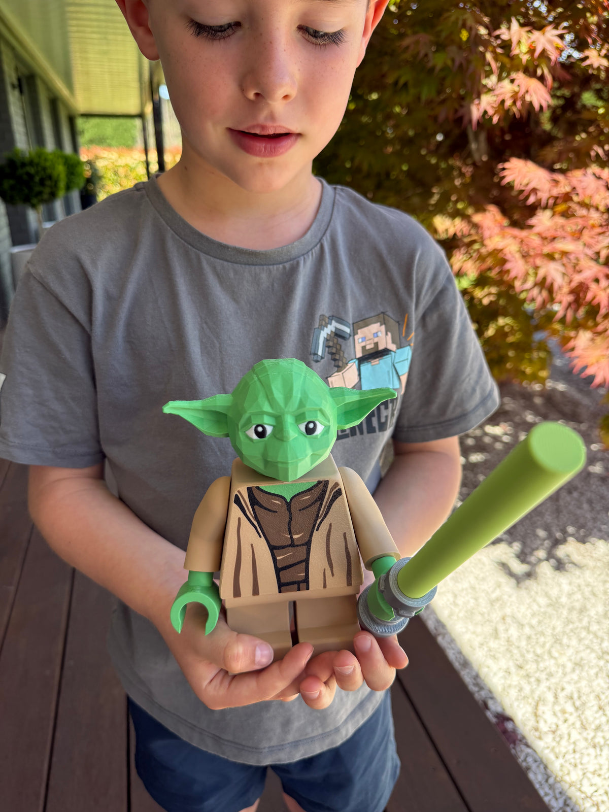 Grogu Brick Character