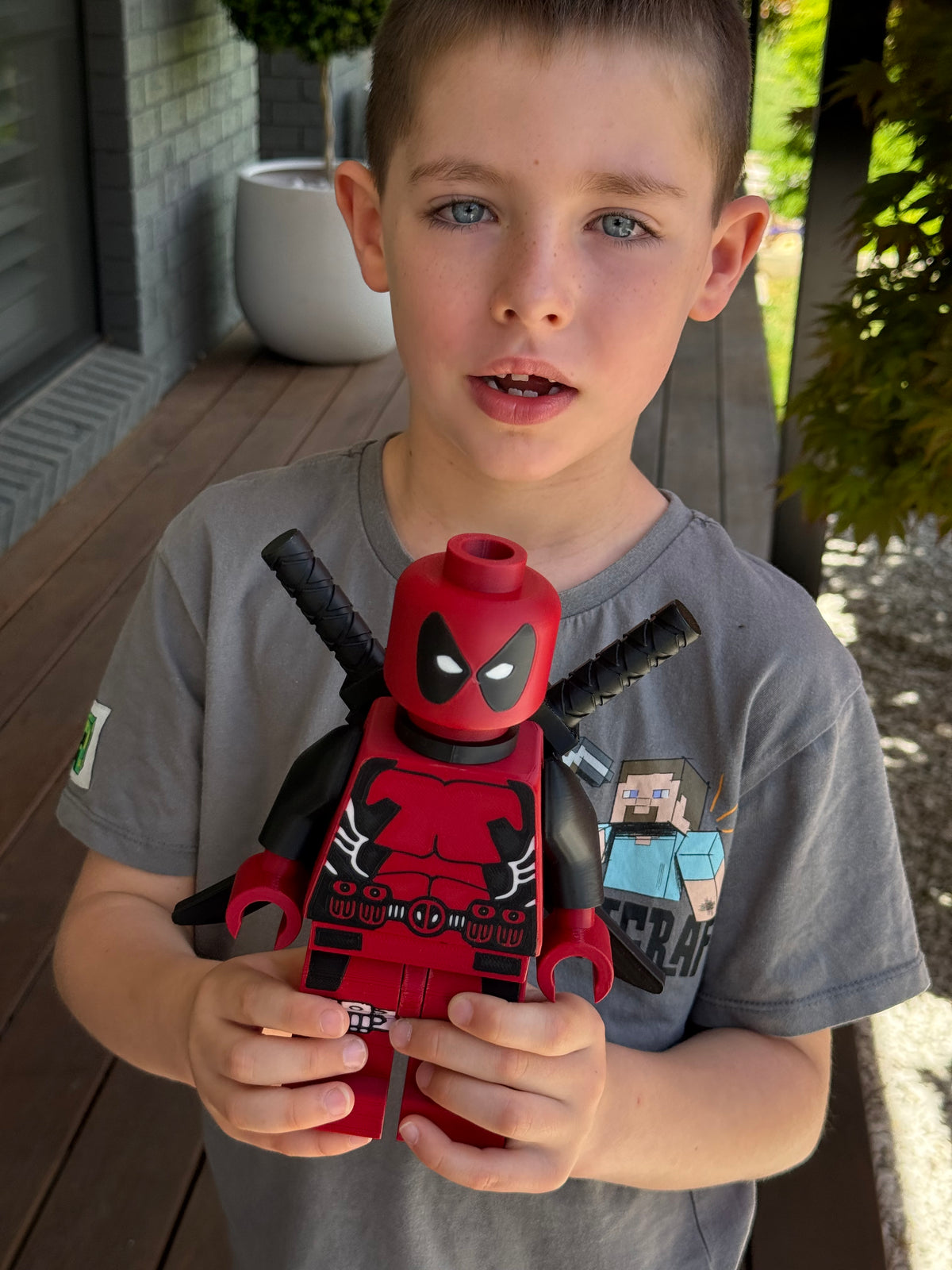 Deadpool Brick Character