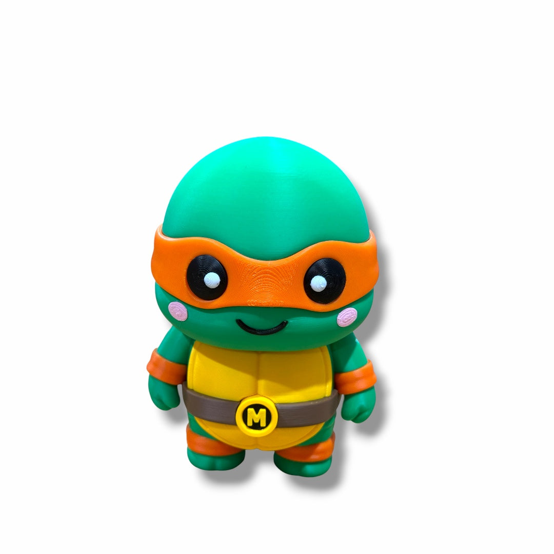 Ninja Turtle Michelangelo Character Swivel Head