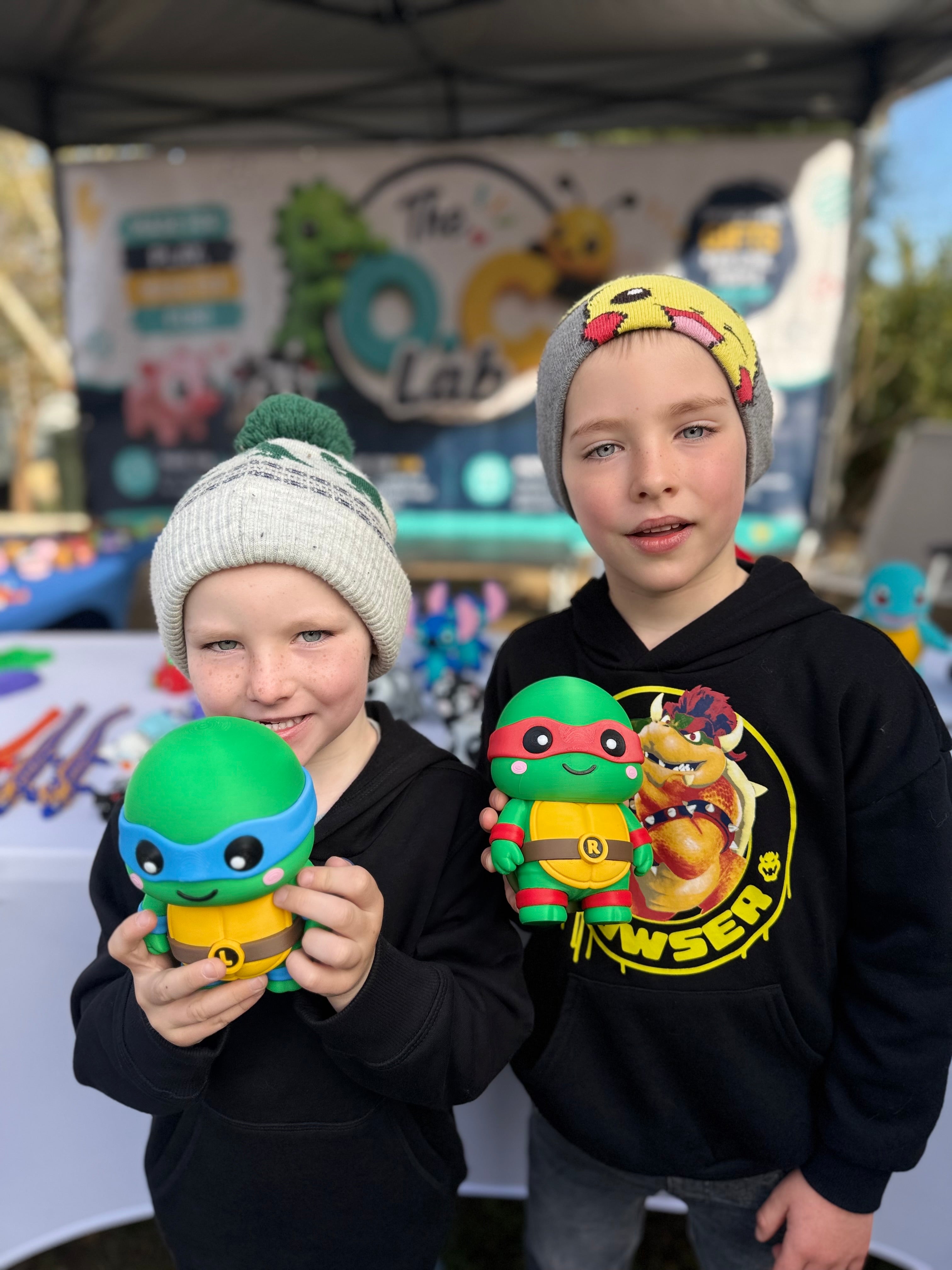 Ninja Turtle Donatello Character Swivel Head