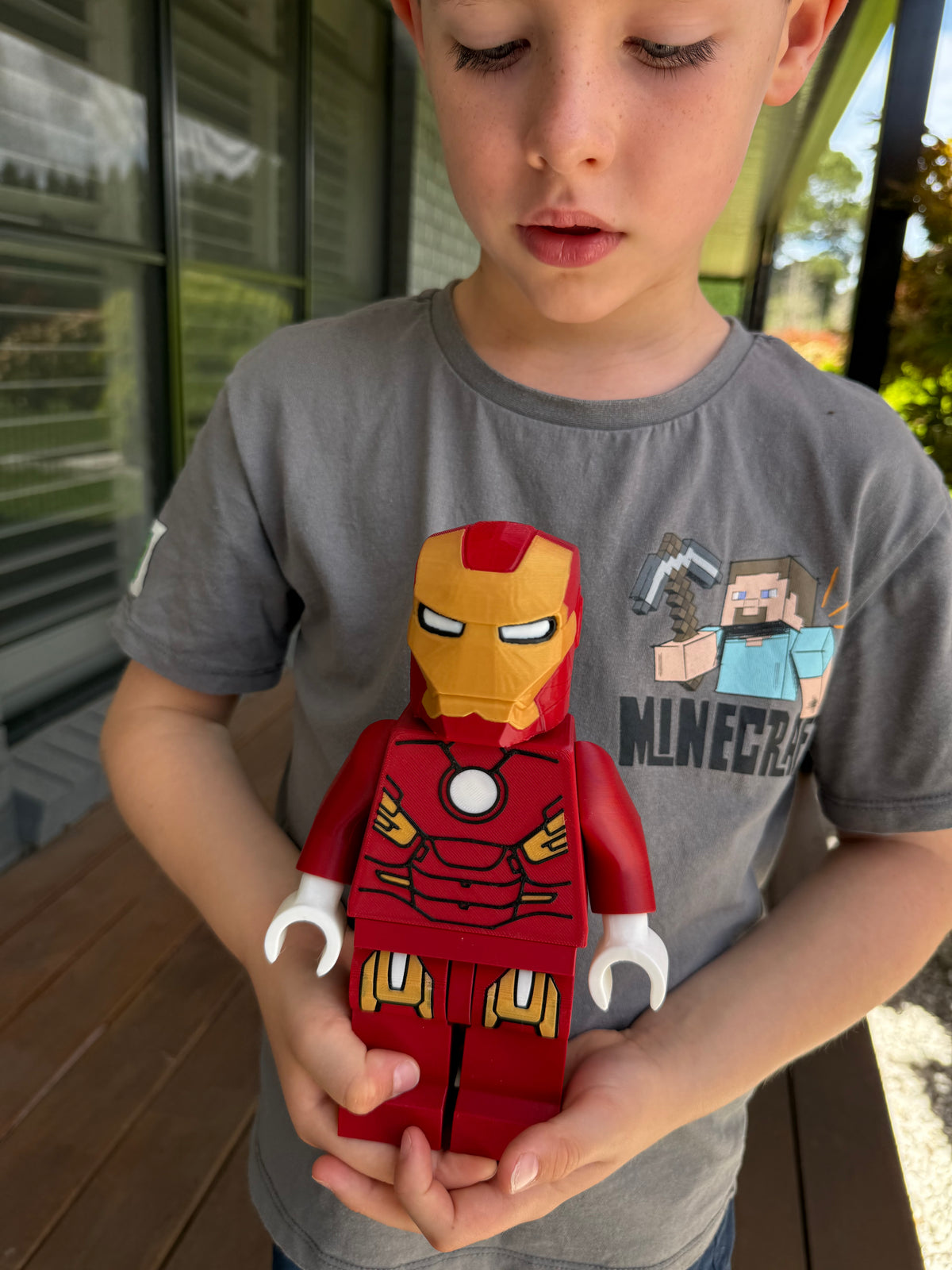 Iron Man Brick Character