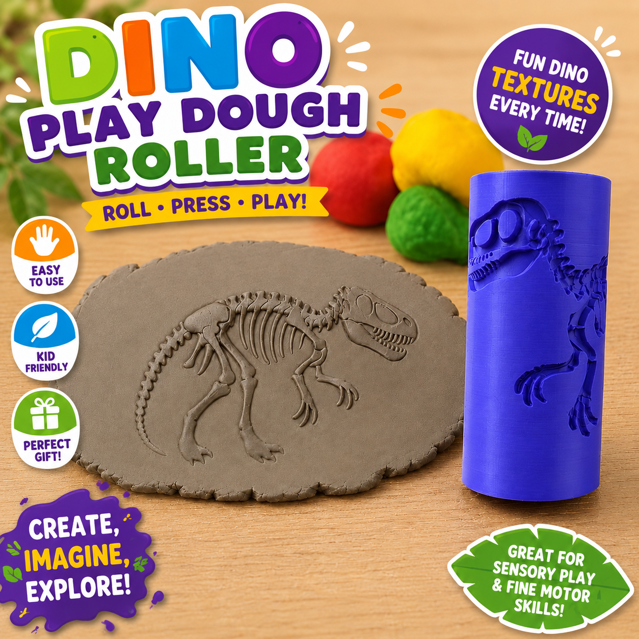 Dino Playdough Tools Bundle