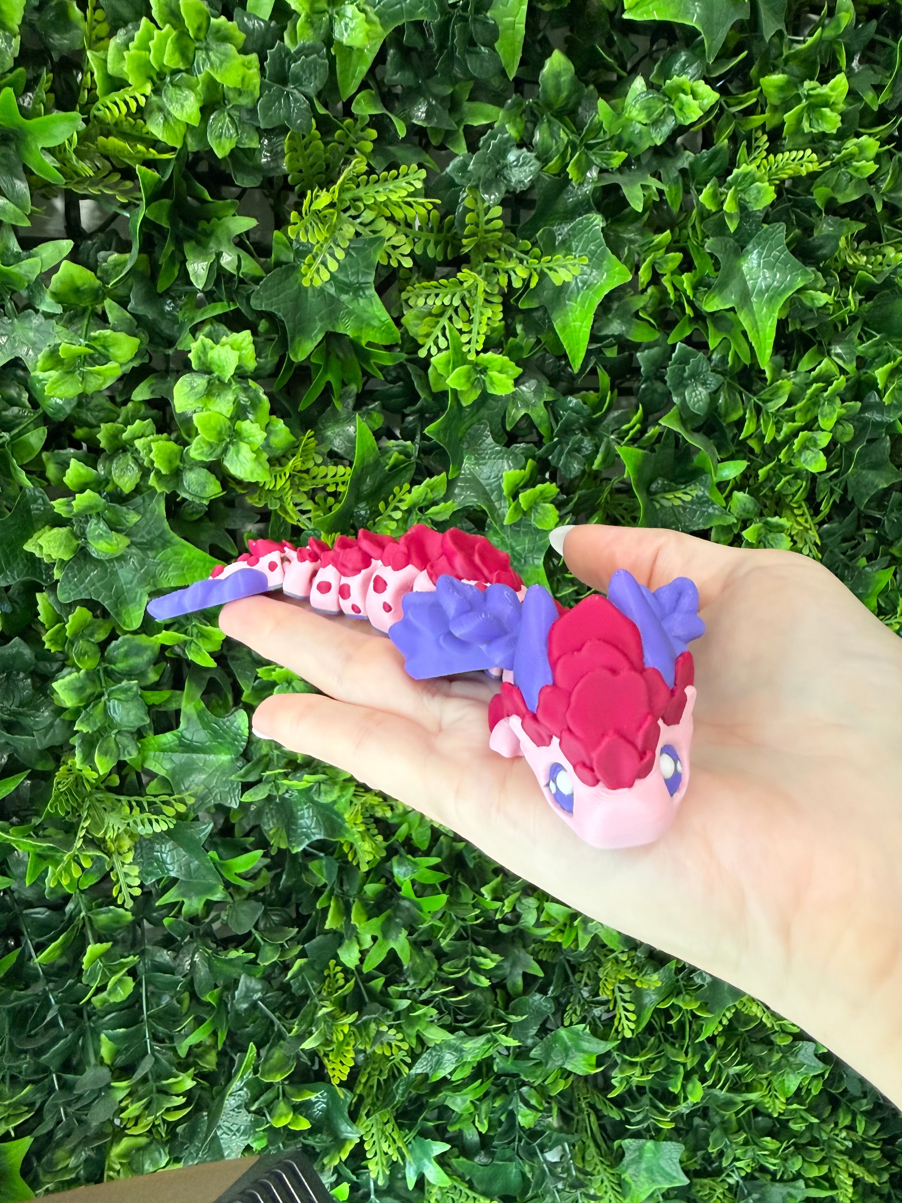 Flexi Floral Dragon - Little Legend (Mid)