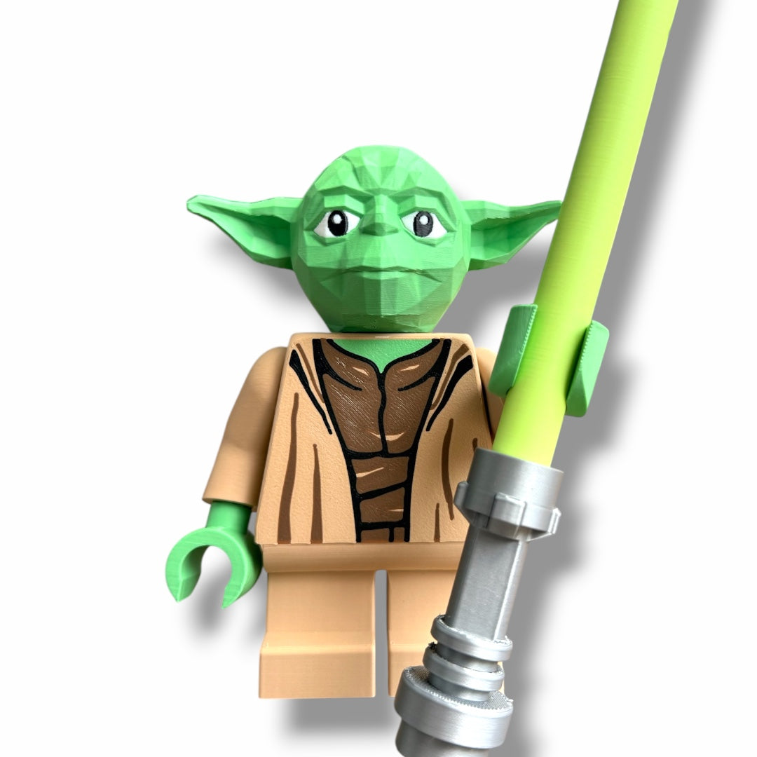 Grogu Brick Character