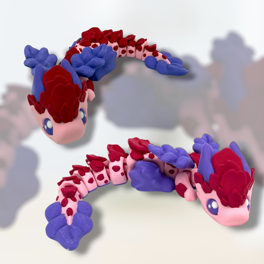 Flexi Floral Dragon - Little Legend (Mid)