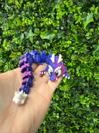 Flexi Blue Purple Dragon- Little Legend (Mid)