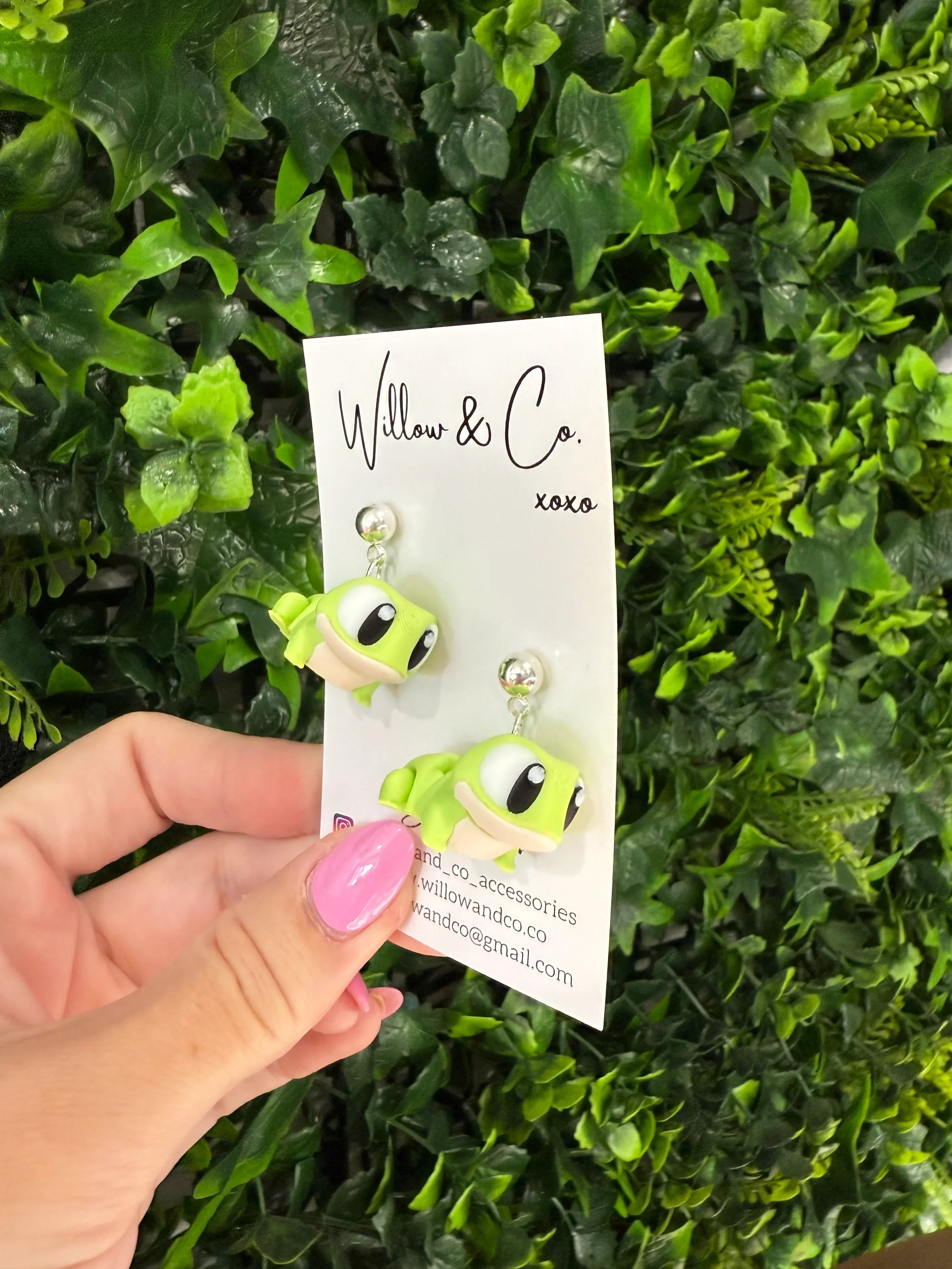 3D Frog Dangles