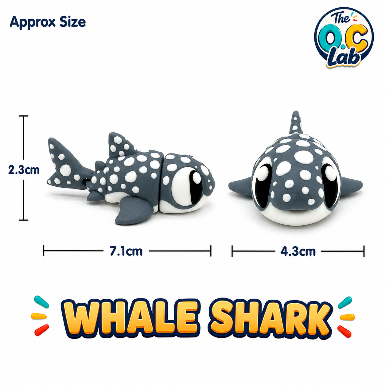 Flexi Whale Shark - Pocket Pal (Small)
