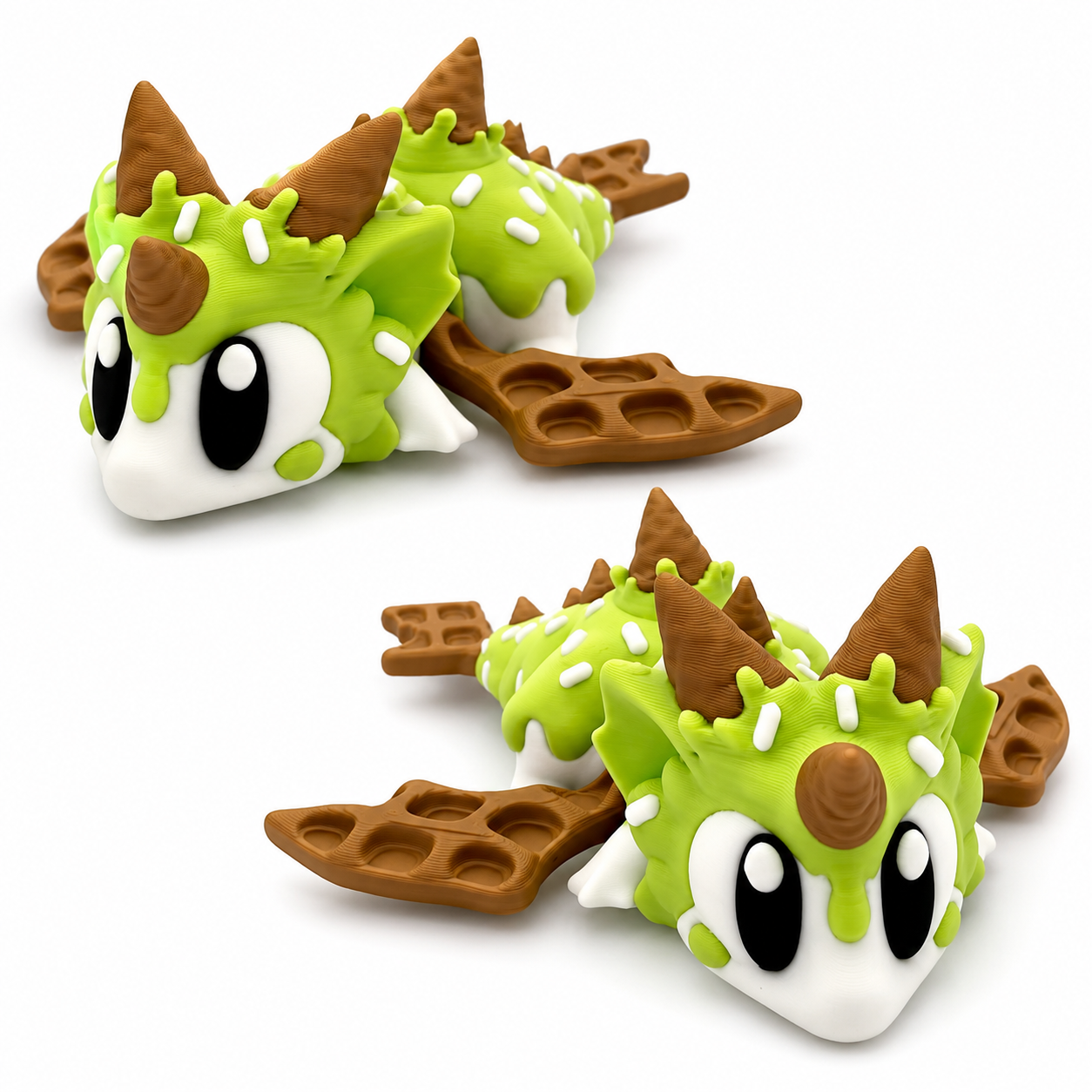 Flexi Ice Cream Dragon - Pocket Pal (Small)