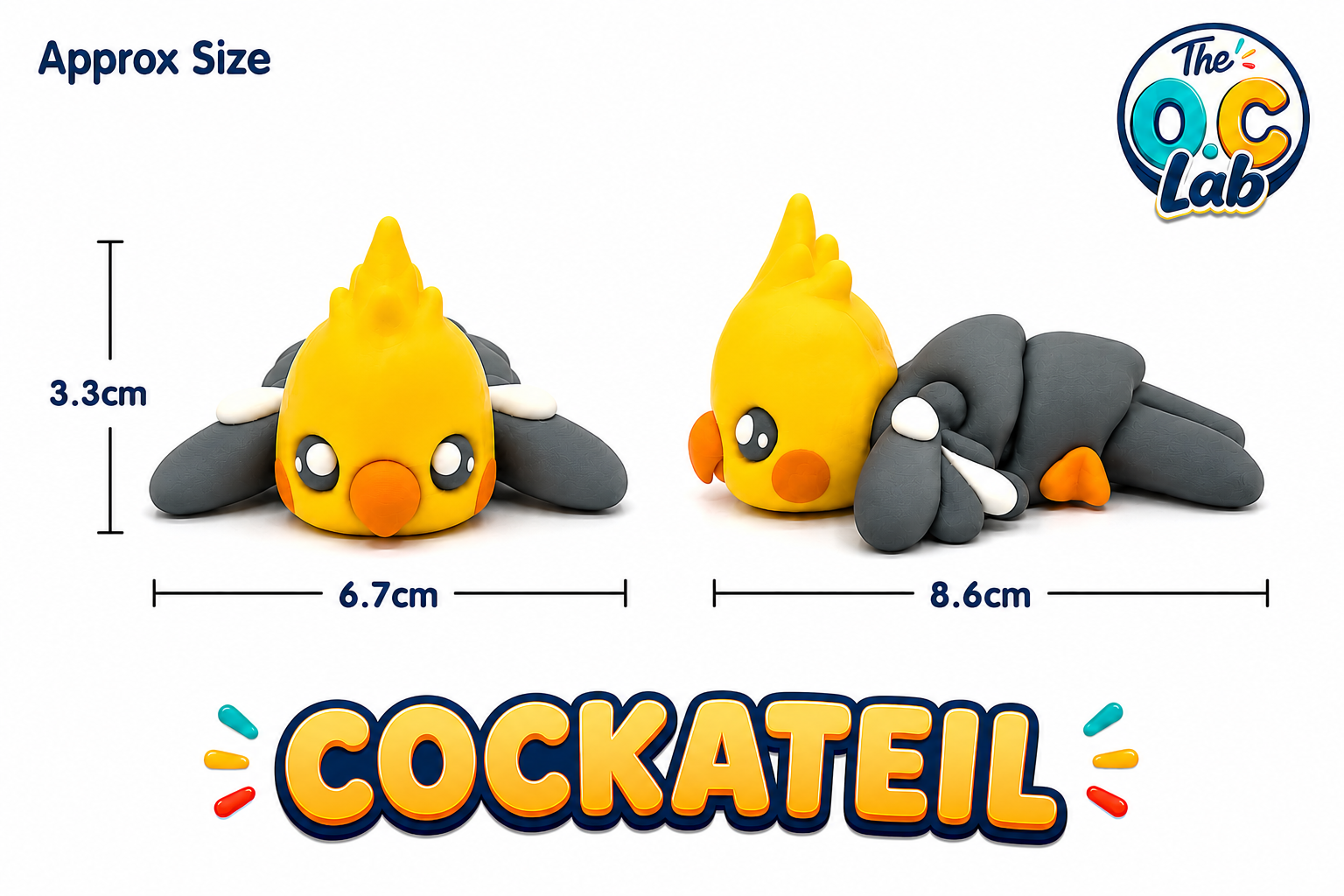 Flexi Cockatiel - Pocket Pal (Small)