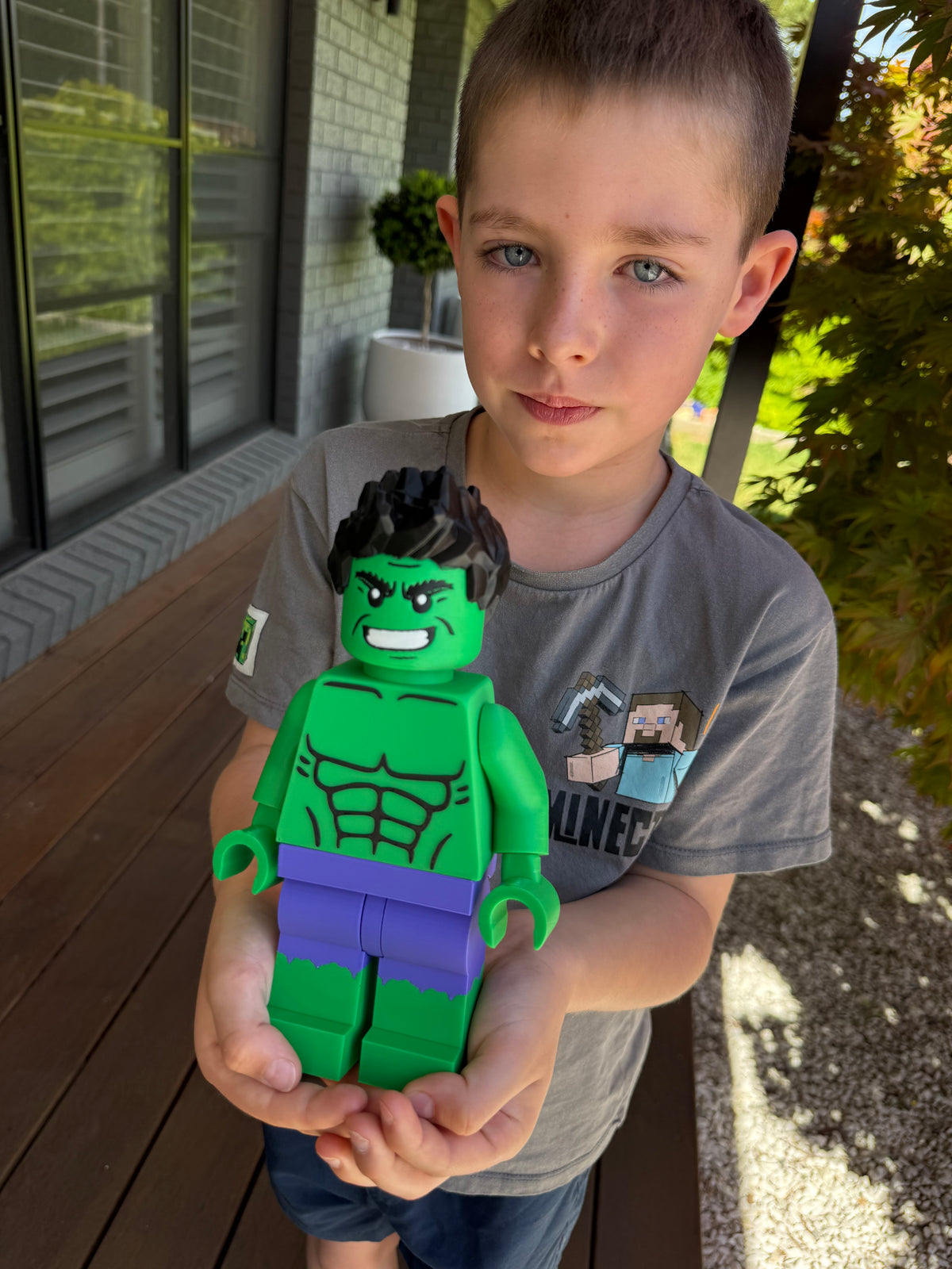 Hulk Brick Character