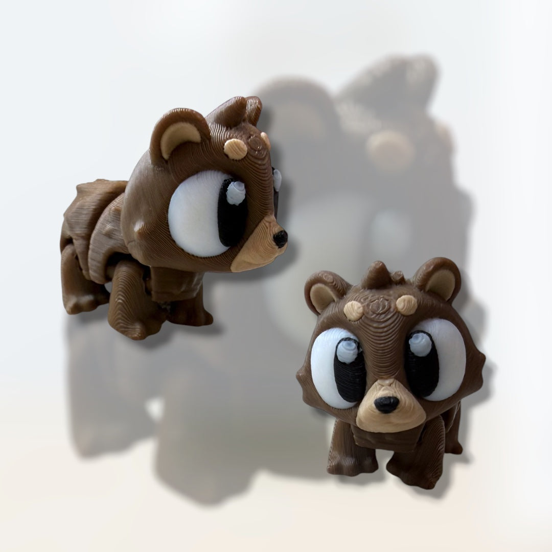 Flexi Brown Bear - Mini Mate (Mini)