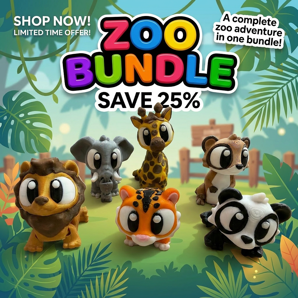 Zoo Bundle - Pocket Pals