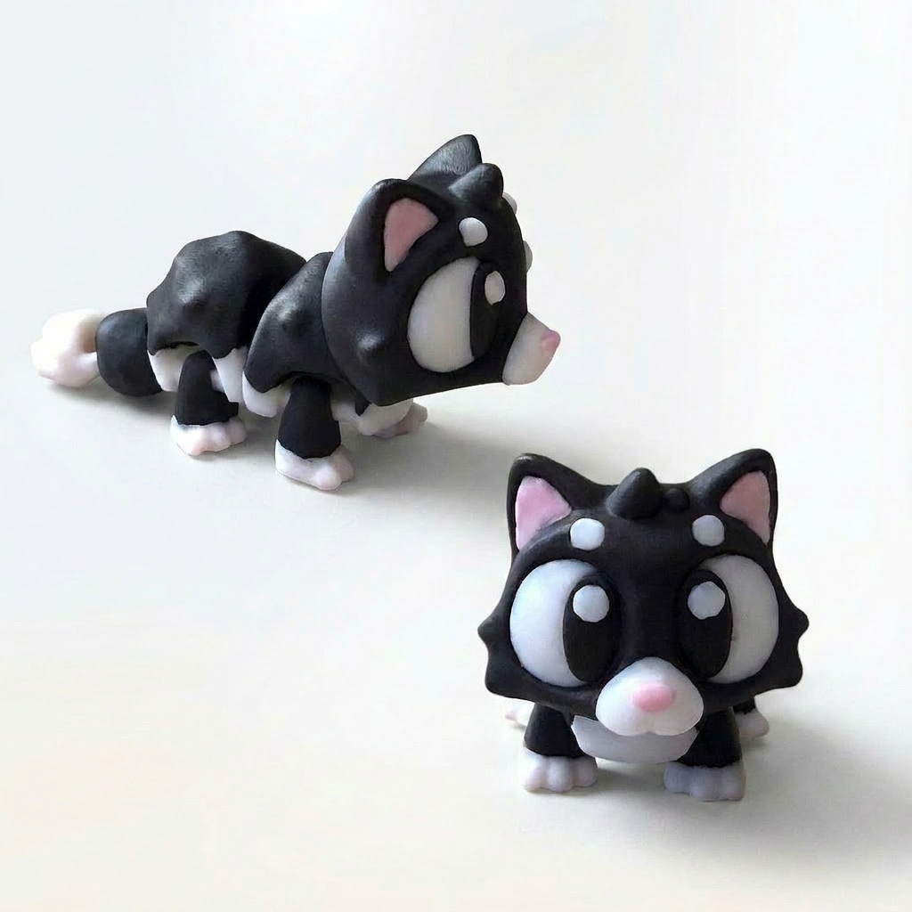 Flexi Black Cat - Super Squad (Large)