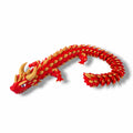 Flexi Chinese New Year Dragon Red - Little Legends (Mid)