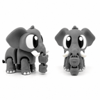 Flexi Elephant - Pocket Pal (Small)