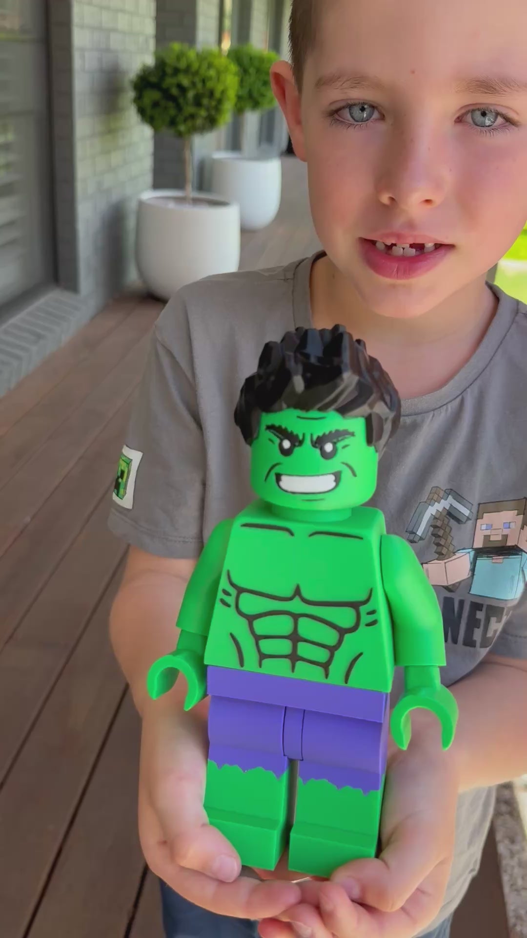 Hulk Brick Character