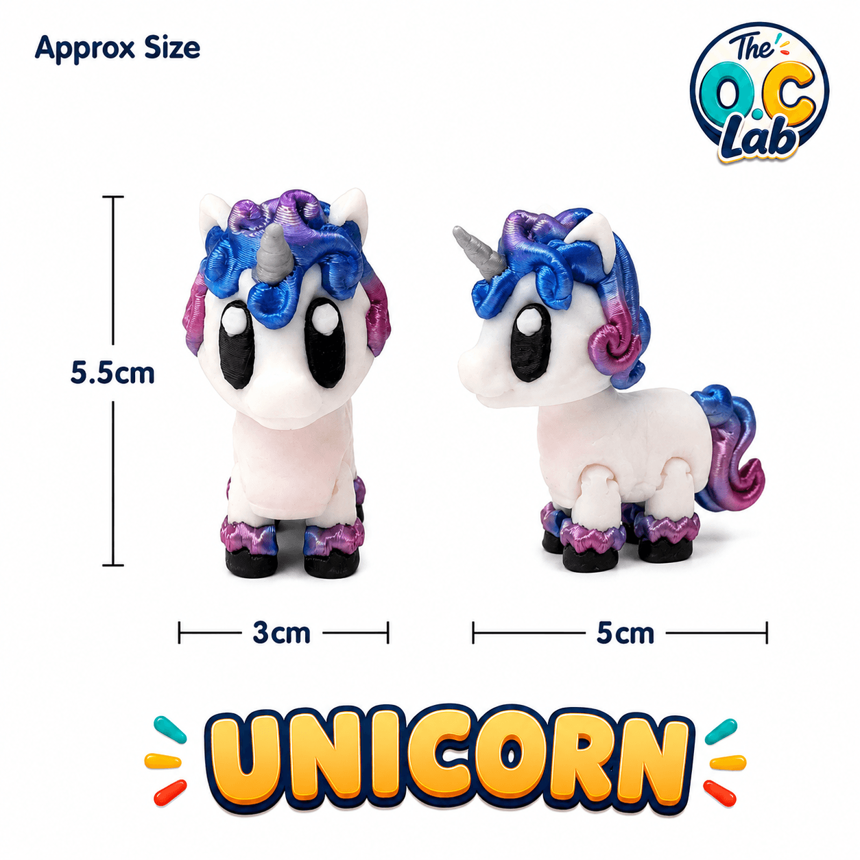 Flexi Unicorn - Pocket Pal (Small)